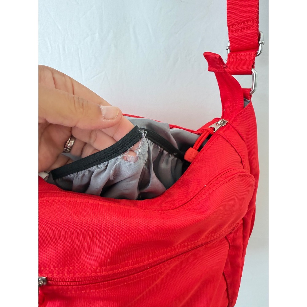Rosetti ETA Crossbody Bag Everyday Travel Adventure Utility Red Medium - Picture 5 of 8